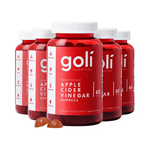Goli Nutritional Supplement, Apple Cider Vinegar Gummy Vitamins - 300 Count - Vitamins B GoliUS supplements