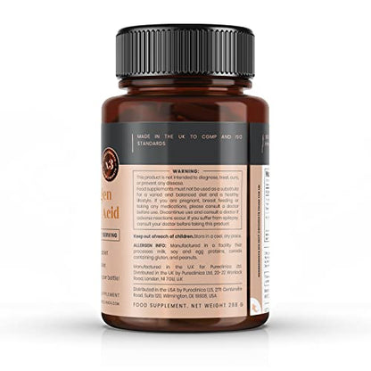 UltraColl Collagen & Hyaluronic Acid 1500mg x 360 Tablets (2 bottles of 180)-1 Years Supply PureclinicaUS supplements