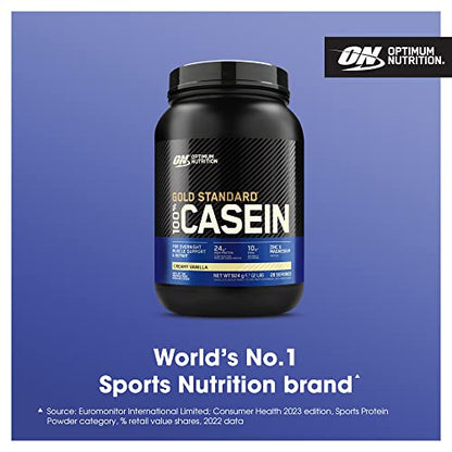 Optimum Nutrition Gold Standard 100% Casein Slow Digesting Protein Powder with Zinc Optimum NutritionUS supplements