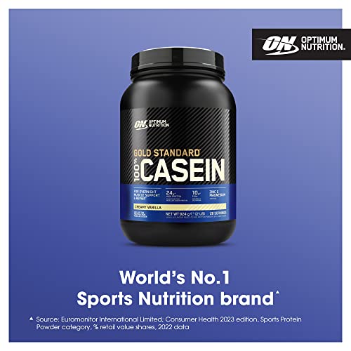 Optimum Nutrition Gold Standard 100% Casein Slow Digesting Protein Powder with Zinc Optimum NutritionUS supplements