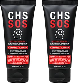 CHS SOS Warming Relief Cream – High Potency Capsaicin Topical for Abdominal & Muscle Discomfort – Soothing Warming Sensation for Targeted Comfort – Fast-Acting, Non-Greasy Formula – 1.5 oz x 2pack CHS SOSAu supplements