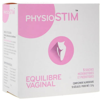 Laboratoire Immubio Physiostim Vaginal Balance 10 Capsules My StoreAu supplements