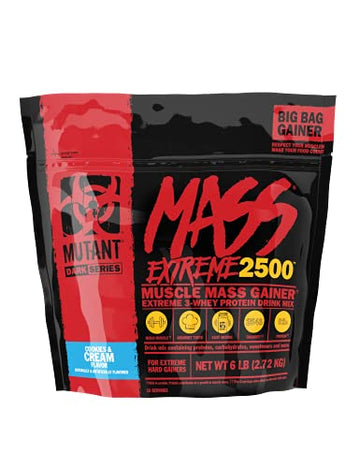 Mutant Mass Extreme Gainer Whey Protein Powder, Build Muscle Size & Strength with High MutantAu supplements