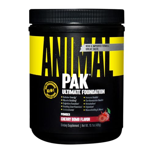 Animal Pak - Vitamin Powder with Zinc, Magnesium, Amino Acids and More - Digestive AnimalUS supplements