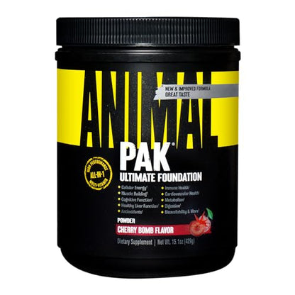 Animal Pak - Vitamin Powder with Zinc, Magnesium, Amino Acids and More - Digestive AnimalUS supplements