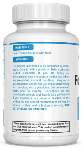 PEScience Forskolin Capsules, 95% Pure Forskolin Extract, Patented ForsLean, 60 Count PEScienceAu supplements