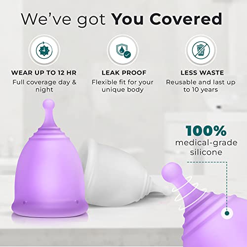 Carecup Menstrual Cup Sterilizer - Modern Menstrual Cup Cleaner Unscented Sanitizer - 2-Minute CarecupAu supplements