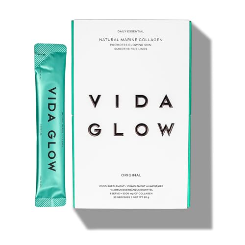 Vida Glow - Natural Hydrolysed Marine Collagen Sachets | Promotes Glowing Skin + Smooths Fine Lines Vida GlowAu supplements