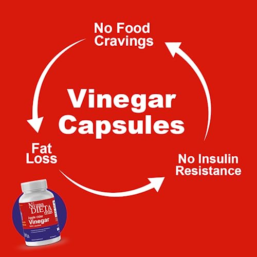 Reduce Abdominal Fat - Vinegar Capsules - Best for Weight Loss - Glucose Ni una dieta másAu supplements