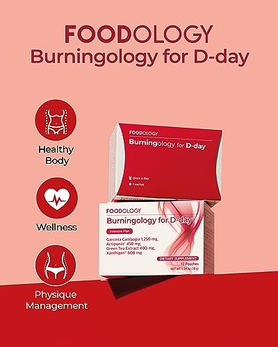 FOODOLOGY Burningology D-Day (Pack of 1, 10 Days) - Jiaogulan, Wakame Complex, Green Tea Extract FOODOLOGYUS supplements