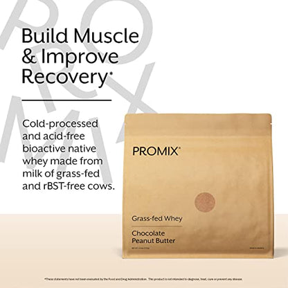 Promix Whey Protein Powder, Chocolate Peanut Butter - 2.5lb Bulk - Grass-Fed & 100% ProMix NutritionUS supplements