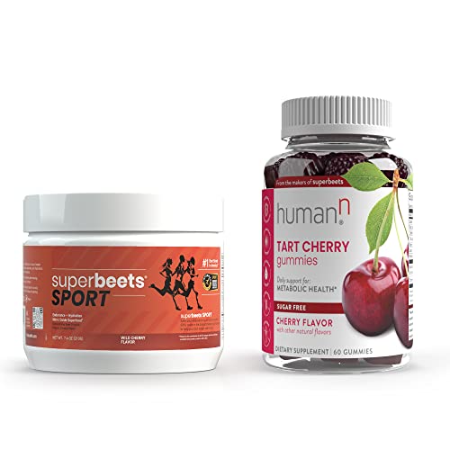 humanN SuperBeets Sport & Tart Cherry Gummies humanNAu supplements