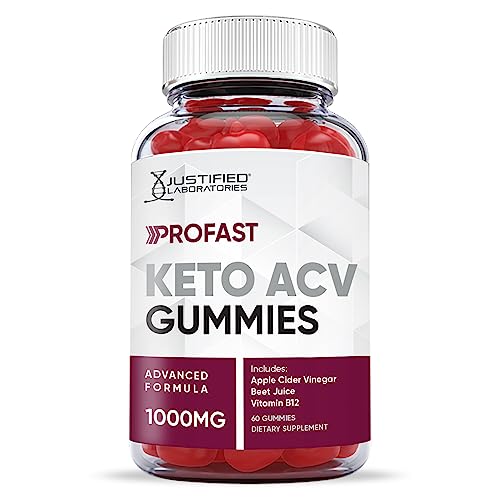 Justified Laboratories ProFast Keto ACV Gummies 1000MG Pro Fast Vegan Non GMO Justified LaboratoriesAu supplements
