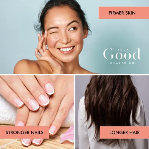 Your Good Health Co. – Your Beauty Vegan Collagen Booster Powder, Pink Lemonade Your Good Health Co.Au supplements