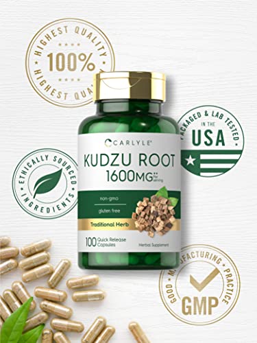 Carlyle Kudzu Root | 100 Extract Capsules | Non-GMO and Gluten Free Formula CarlyleAu supplements