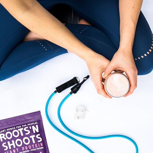 Roots 'n Shoots Vegan Protein, Shake, Berry Flavour, with Added B12, 26g Protein ROOTS 'N SHOOTSAu supplements
