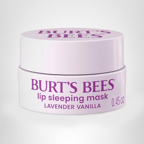 Burt’s Bees Lavender Vanilla Lip Sleeping Mask, With Hyaluronic Acid and Squalane Moisturizer To Instantly Hydrate Lips, Overnight Mask and Treatment, 0.45 oz. Burt's BeesAu supplements