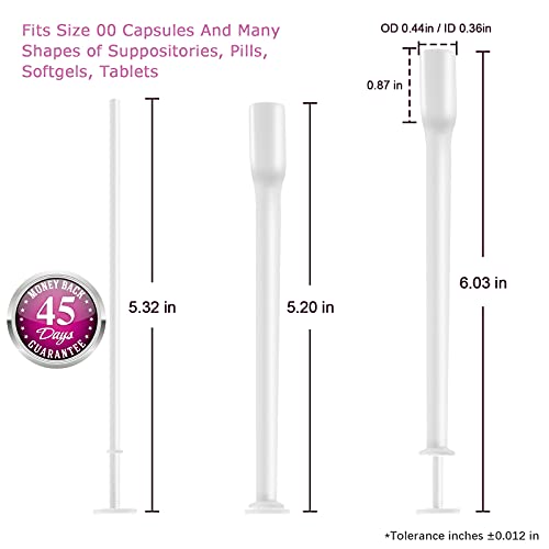 Nieteyrue 20-Packs Suppository Applicators for Women, Disposable, Individually Wrapped NieteyrueAu supplements