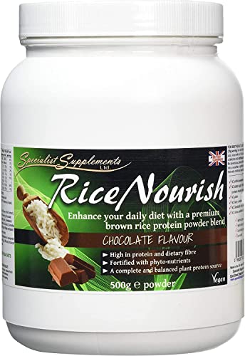 Specialist Supplements RiceNourish Chocolate Flavour Protein Powder 500g Specialist SupplementsAu supplements