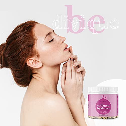 Collagen Capsules Divique Collagen Hyaluron 1500mg Collagen Peptides Type 1, 2, 3, 5, 10 DiviqueAu supplements