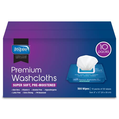 Inspire Adult Wet Wipes, Adult Wash Cloths, Adult Wipes for Incontinence InspireAu supplements