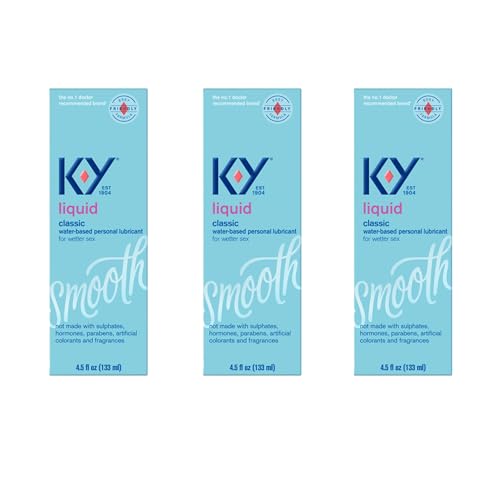 K-Y Liquid Personal Lubricant, Natural Feeling Water Based Lube For Women, Men & Couples K-YUS supplements