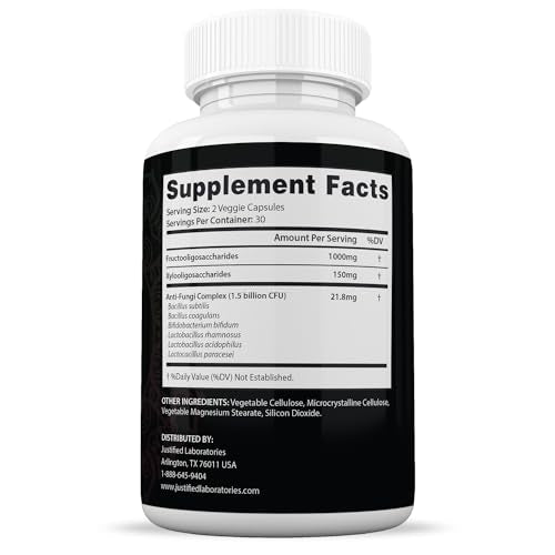 Justified Laboratories (2 Pack) Metanail 1.5 Billion CFU Probiotic Nail Support 120 Capsules Justified LaboratoriesUS supplements