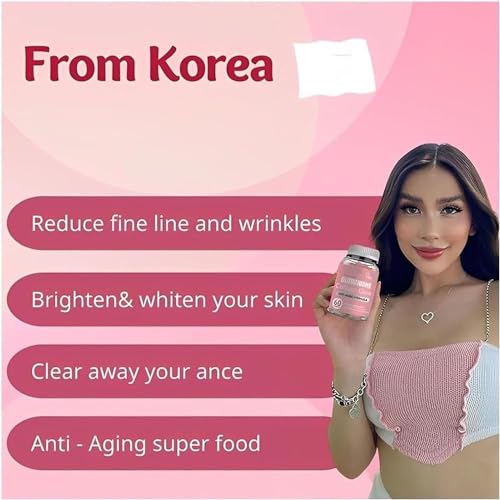 Glutathione Collagen Gummies,Glutathione Collagen Glow Gummies for Dark Spot,60 Pieces NNOVATAu supplements