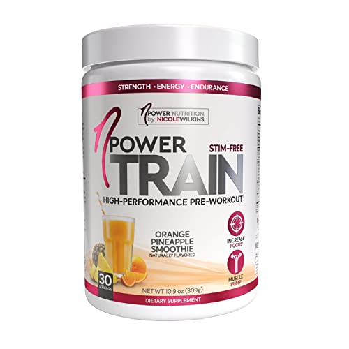 nPower Nutrition-Train Pre-Workout for Women, Orange Pineapple, 30 Servings, Stimulant nPower NutritionAu supplements