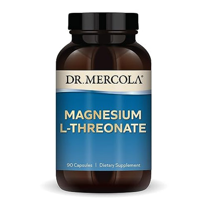 Dr. Mercola Magnesium L-Threonate, 30 Servings (90 Capsules), Dietary Supplement Dr. MercolaUS supplements