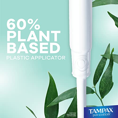 TAMPAX Pure 100% Organic Cotton Core Super Absorbency Tampons - 24 ct TampaxAu supplements