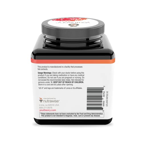 Youtheory Joint Complex with UC-II, 60 Count (1 Bottle) YouTheoryAu supplements