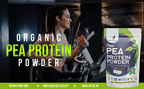 Award Winning Vegan Pea Protein Powder - Organic & Pure - Canadian Peas - No Soy, No Gluten NutriZingAu supplements