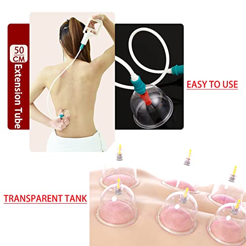 MYMM 12 Cupping Cups Sets Biomagnetic Traditional Professional Chinese Therapy Massage MYMMAu supplements