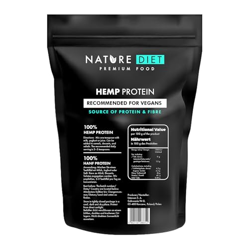 Nature Diet - Hemp Protein 1000g , Vegan , Protein Powder , Plant-Based Nature DietAu supplements