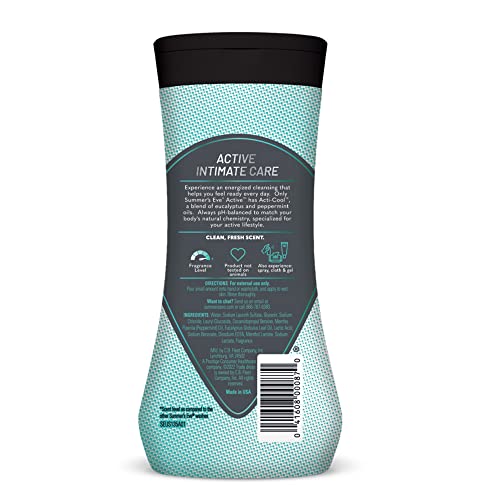Summer's Eve Active Daily Performance All Over Feminine Body Wash Summer's EveUS supplements