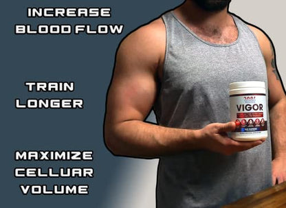 Leviathan Wellness Vigor - Stimulant Free, Nitric Oxide Boosting Pre-Workout Powder Leviathan WellnessUS supplements