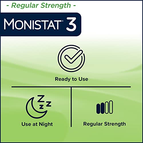 Monistat 3 Day Yeast Infection Treatment for Women, 3 Miconazole Pre-Filled Cream Applicators & External MonistatAu supplements