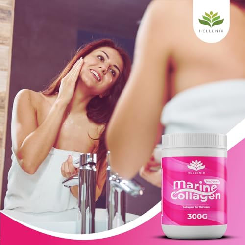 Pure Hydrolysed Marine Collagen Powder 300g | Berry Flavour | Type 1 and 3 HelleniaAu supplements
