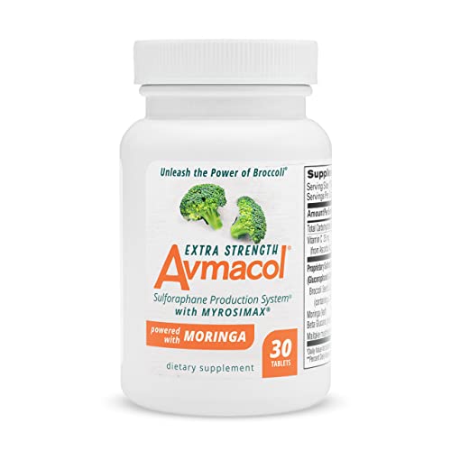 Avmacol Extra Strength #1 Researched Sulforaphane-Producing Brand for Detoxification Nutramax LaboratoriesUS supplements