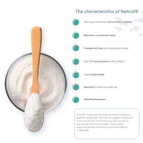 Marine Collagen 375g - 12.5g x 30 Servings - Naticol® Type 1 and 3 - Vitality Pro Hydrolysed Collagen vP Vitality ProAu supplements