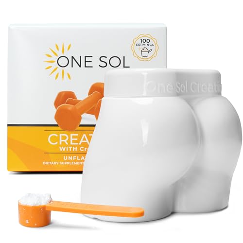 One Sol Creatine for Women Booty Gain, All Natural Women's Creatine Powder One SolUS supplements