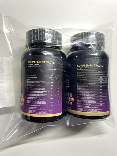 LetaGreen Irish Sea Moss Capsules – 120 Wildcrafted Sea Moss Pills with Black Seed Oil LetaGreenUS supplements