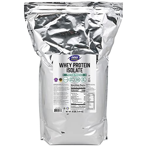NOW Sports Nutrition, Whey Protein Isolate, 25 g With BCAAs, Unflavored Powder NOWUS supplements