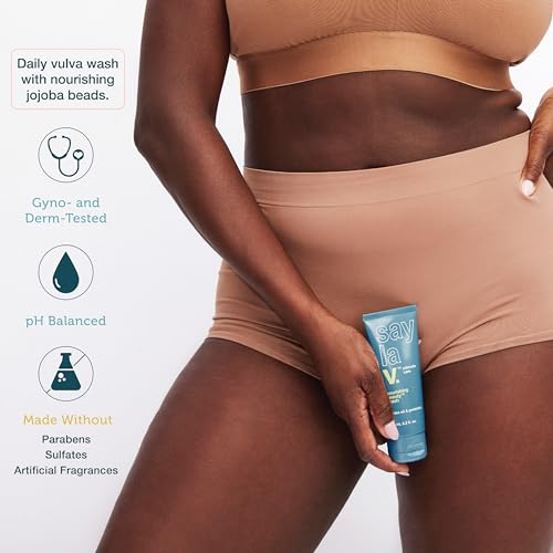 SAY LA V. Nourishing Veauty Feminine Wash, Intimate Vulva Hygiene with Prebiotics, Jojoba, Vitamin E SAY LA VAu supplements