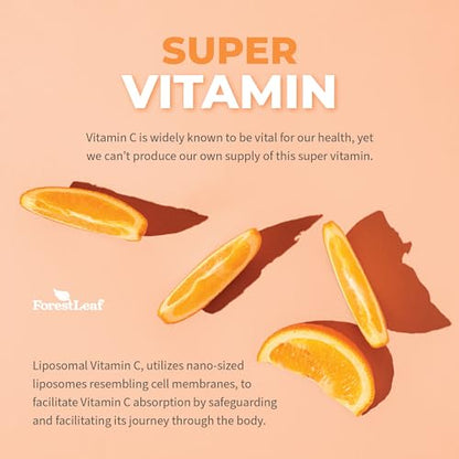 ForestLeaf Liposomal Vitamin C - Liposomal VIT C - 1000mg Capsules ForestLeafUS supplements