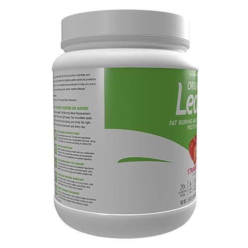Lean1 Strawberry, 15 Serving tub, Fat Burning Meal Replacement by Nutrition53 N53US supplements