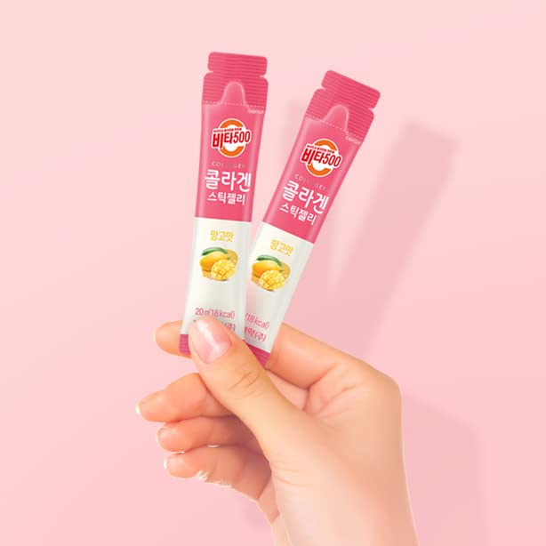 KWANGDONG Vita500 Mango Collagen Peptides Stick Jelly, with Vitamin C, to Support Skin KWANGDONGAu supplements