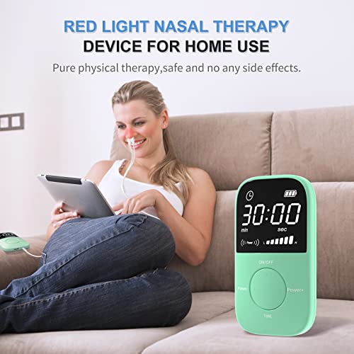 LASEPREHT Red Light Nasal Therapy Device, 650nm Red Light Device for Nose Sore Throat LASEPREHTAu supplements