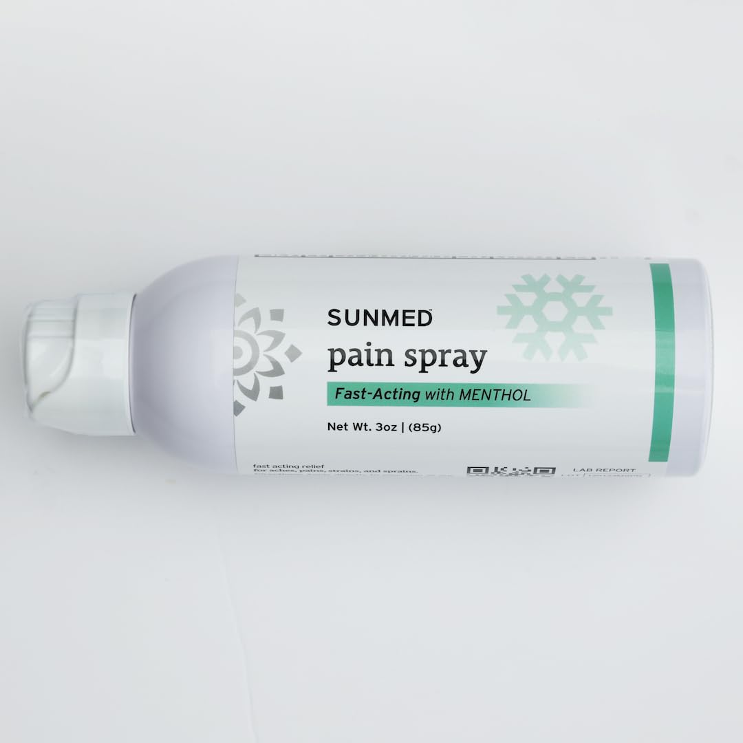 SUNMED Hemp Oil Menthol Spray for Discomfort Soothing & Recovery – Fast-Absorbing, Cooling Topical Formula for Aches, Tension & Muscle Relief – Convenient Spray, Easy Application SUNMEDAu supplements